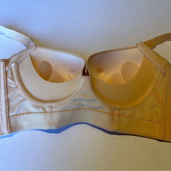 Plus Size Bra Push Up, Deep Cup Size 38 Nude - Picture 2 of 10